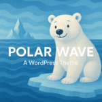 Logo for the Polar Wave wordpress theme