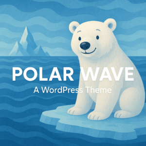 Logo for the Polar Wave wordpress theme